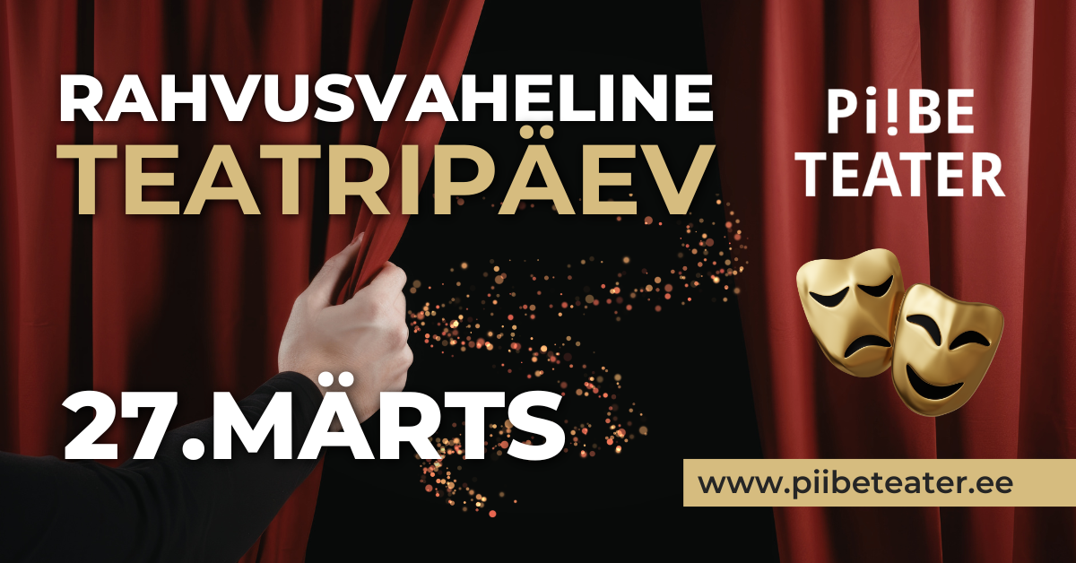 RAHVUSVAHELINE TEATRIPÄEV 2026